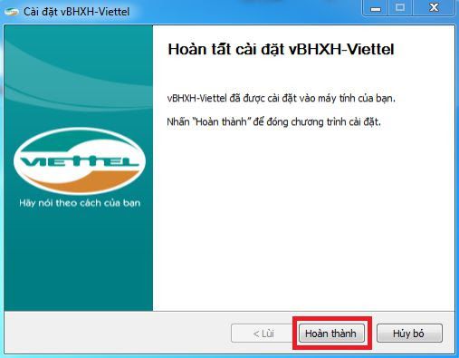 Hướng dẫn tải và cài đặt phần mềm vBHXH của Viettel